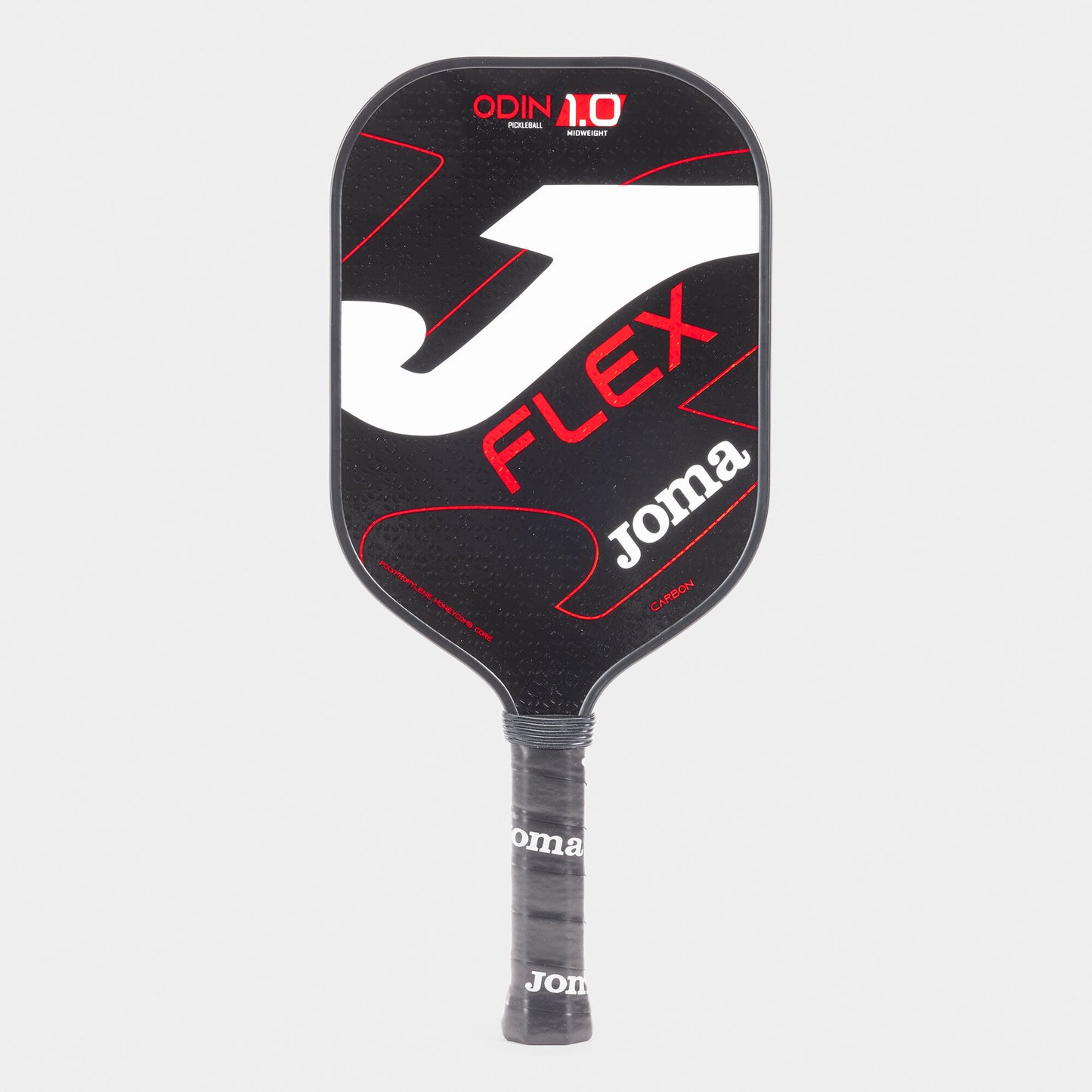 ODIN 1.0 PICKLEBALL RACKET BLACK RED