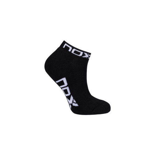 ANKLE LENGTH BLACK WITH WHITE LOGO WOMEN'S TECHNICAL SOCKS Pack of 6 pairs